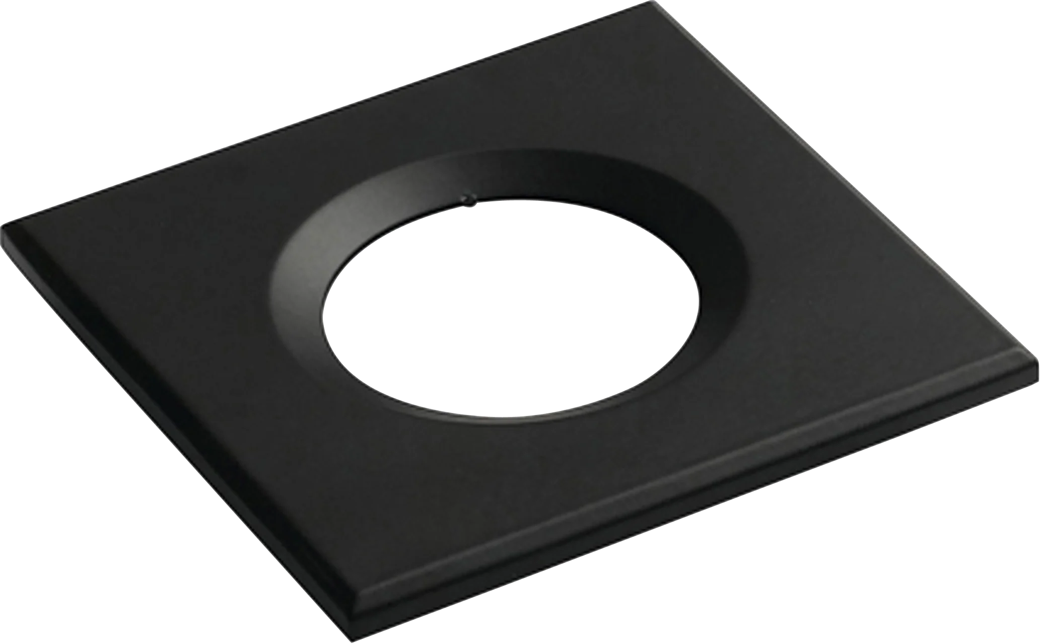 Traditional IP65 Square Fire Rated Bezels for FireKnight – Black