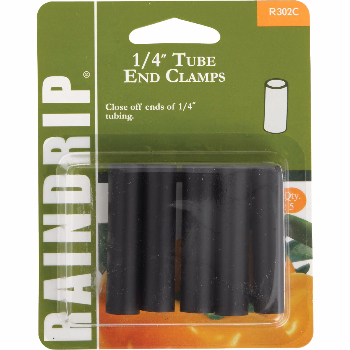 Raindrip 1/4 In. Tube End Clamp (5-Pack)