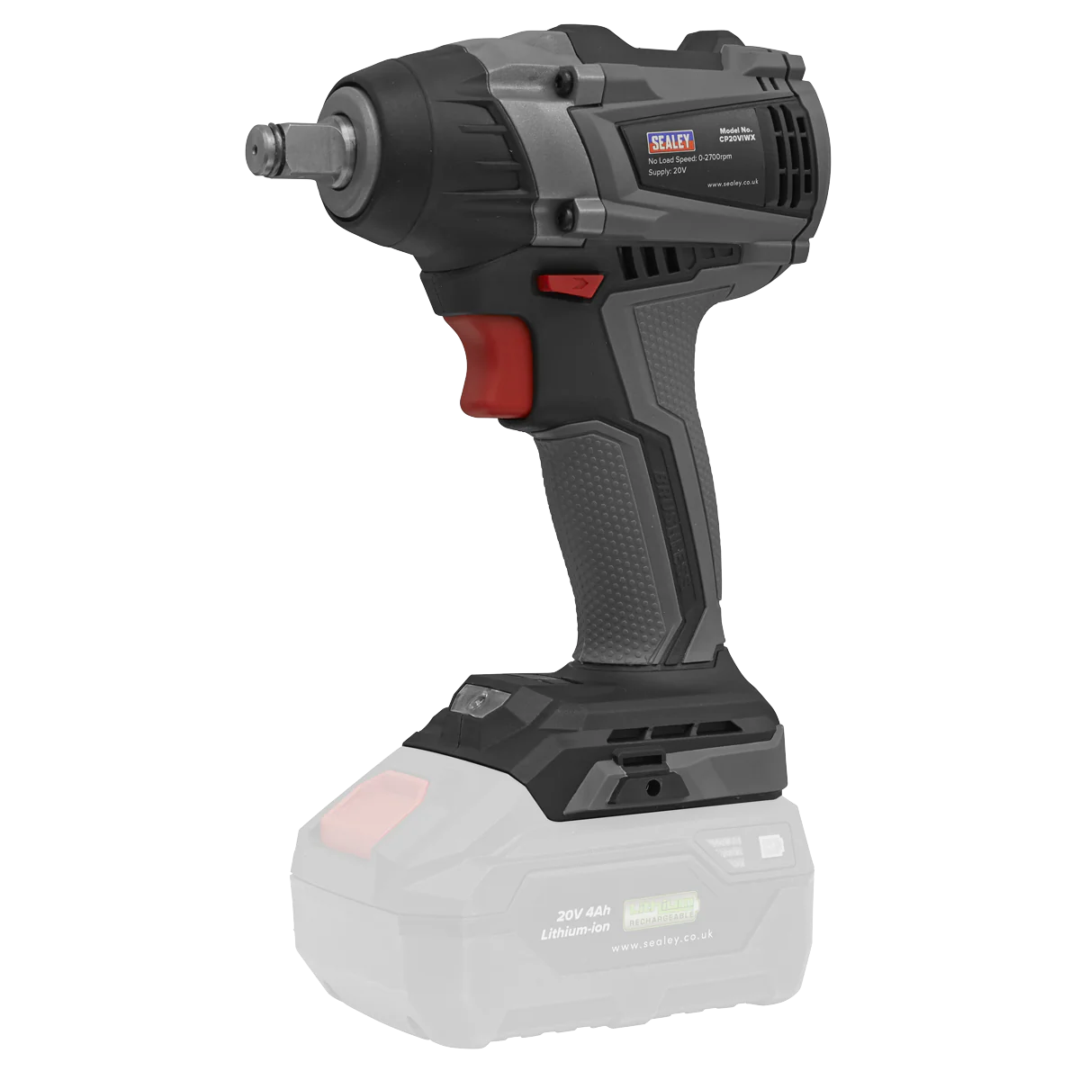 Premier Brushless Impact Wrench 20V SV20 Series 1/2 InchSq Drive 300Nm – Body Only