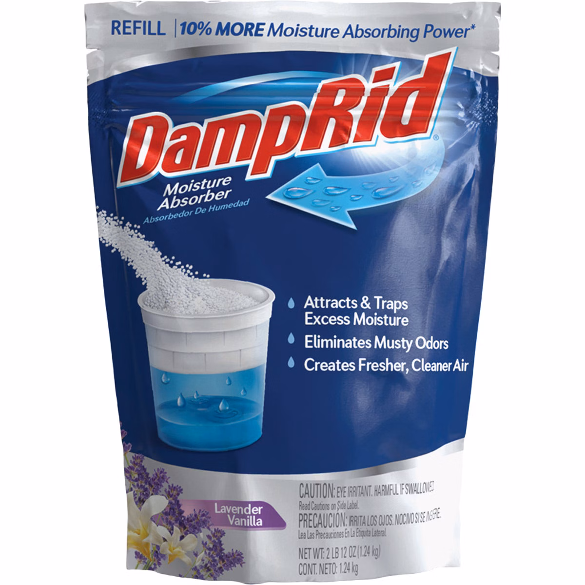DampRid 44 Oz. Lavender Vanilla Moisture Absorber Refill