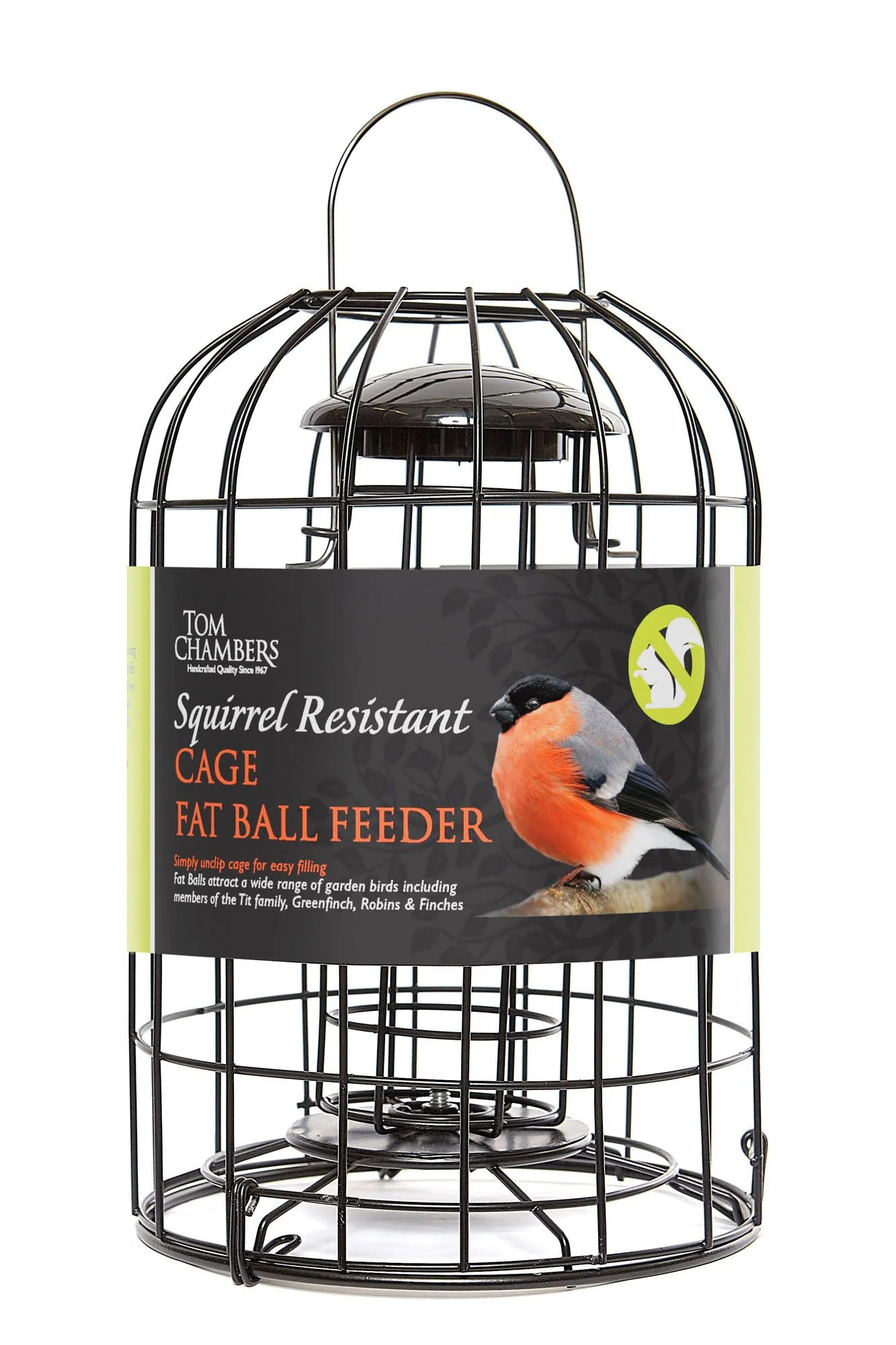 Squirrel Proof/Cage Fat Ball Feeder