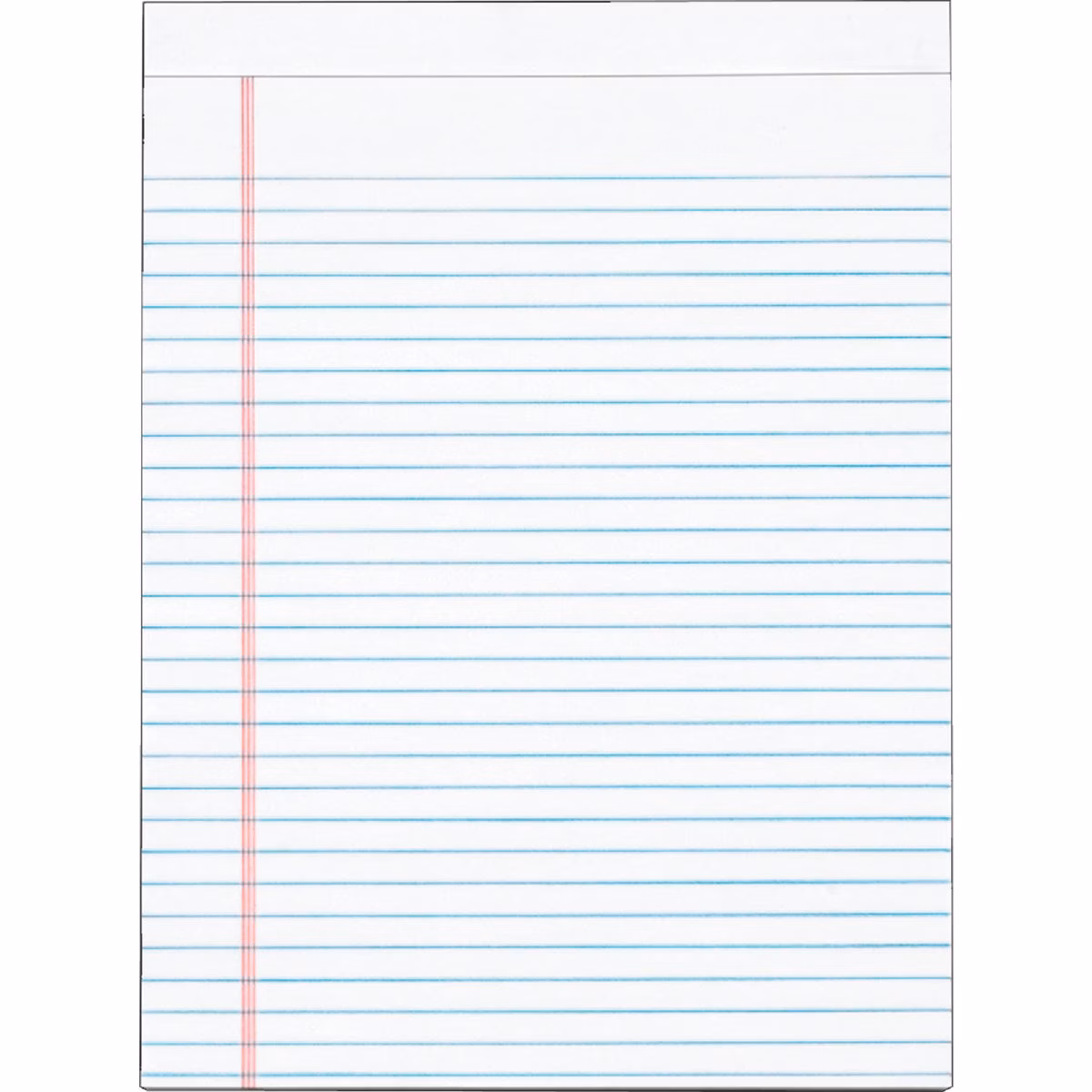 Staples 8-1/2 In. W. x 11 In. H. 50-Sheet White Top Bound Legal Pad (12-Pack)