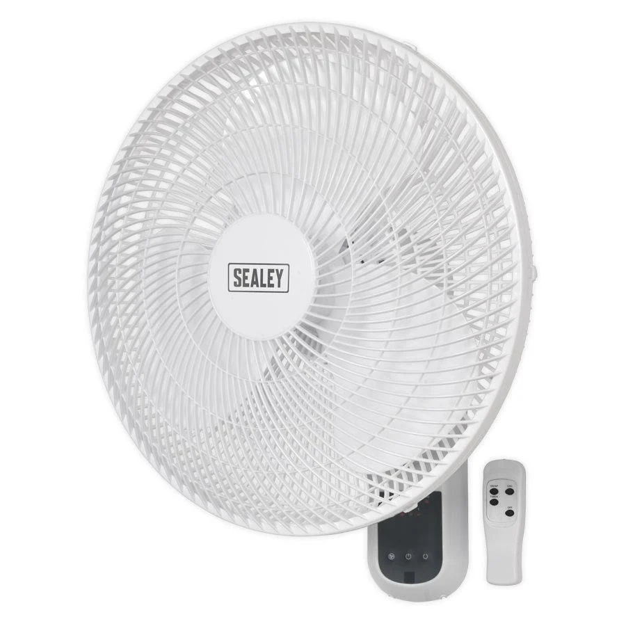 16″ 3 Speed Wall Fan with Remote Control