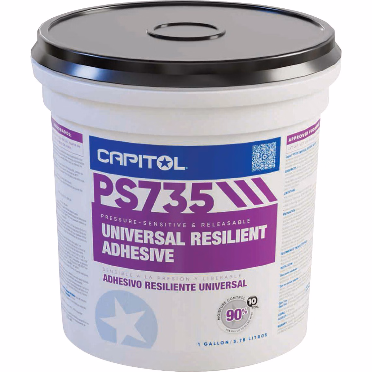 Capitol Universal Resilient Flooring Adhesive, 1 Gal.