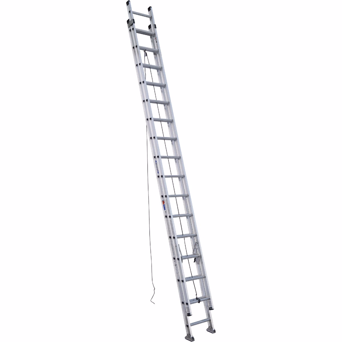 Werner 32 Ft. Aluminum Extension Ladder with 300 Lb. Load Capacity Type IA Duty Rating