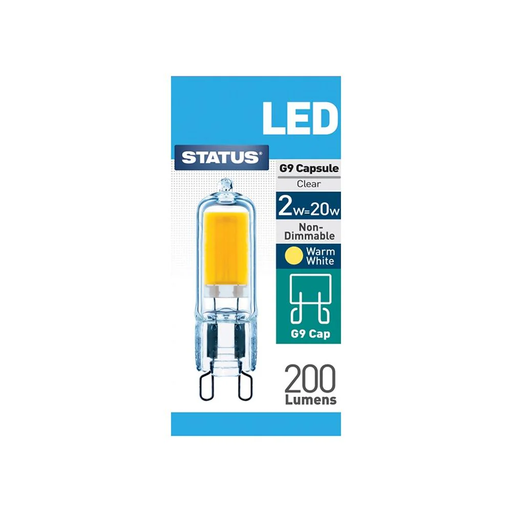 2W LED G9 Capsule Bulb