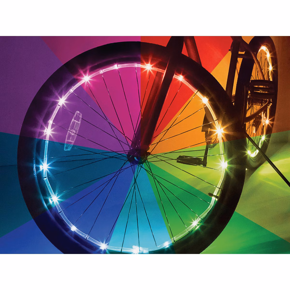 Wheel Brightz Color Select LED Bicycle Wheel Light