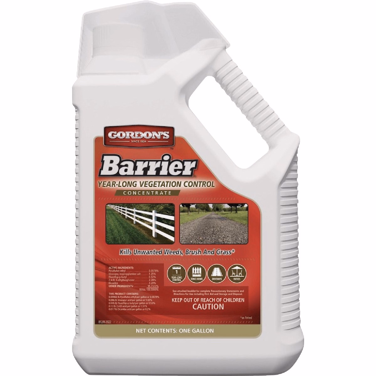 Gordon's 1 Gal. Concentrate Barrier Year-Long Vegetation Control