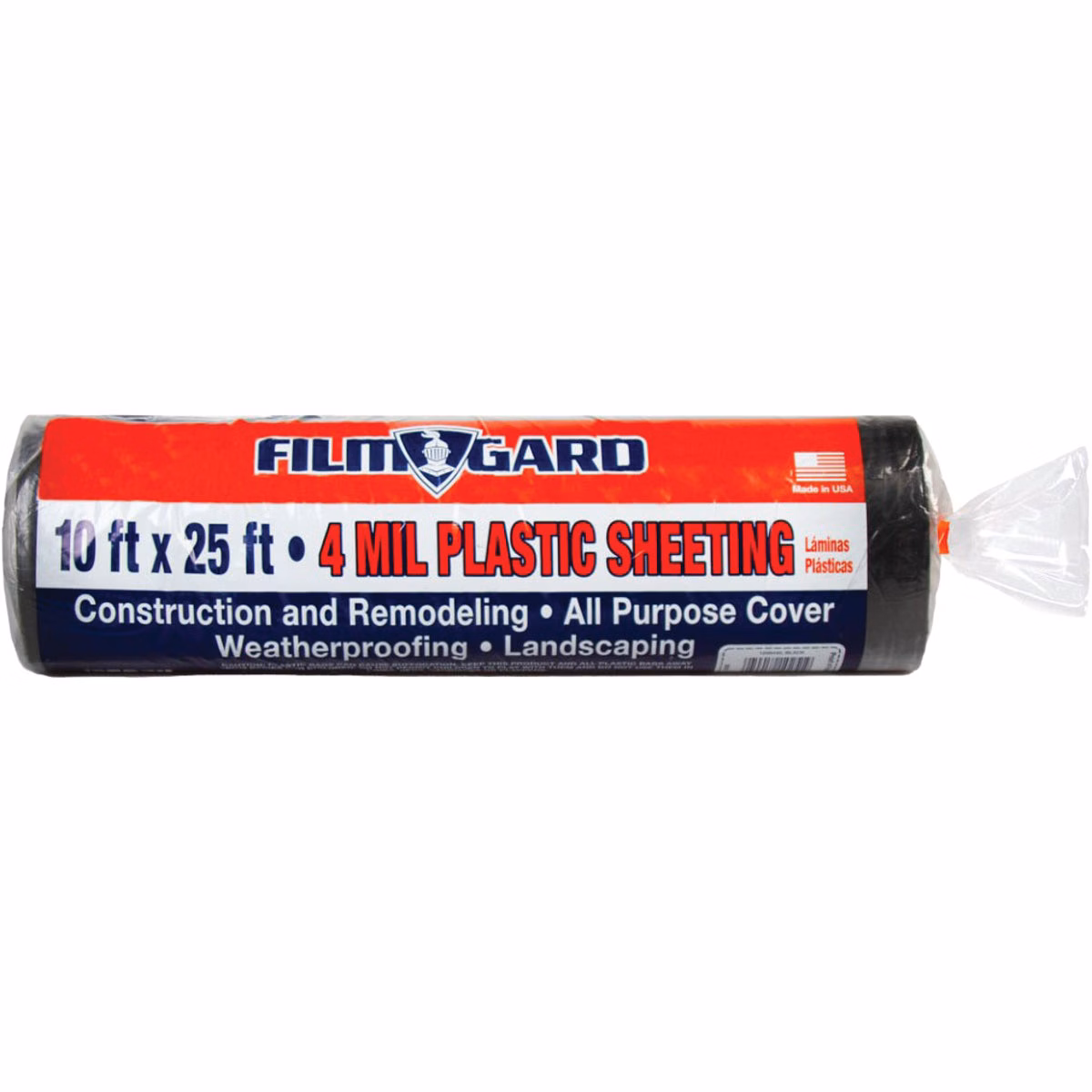 Do it Best 10 Ft. X 25 Ft. Black 4 Mil. Poly Film Sheeting