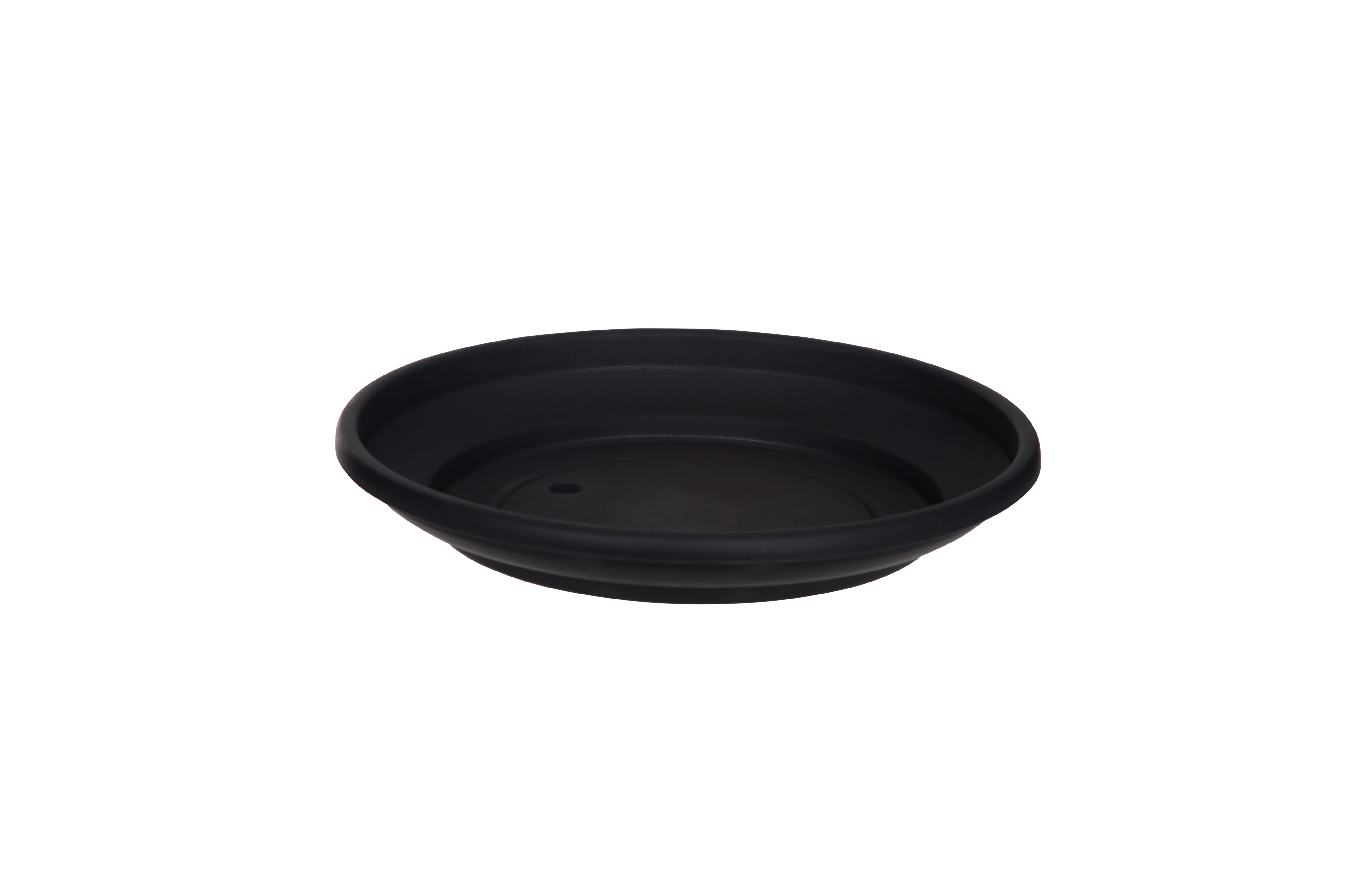 43cm Venetian Saucers for Round Planters, Black