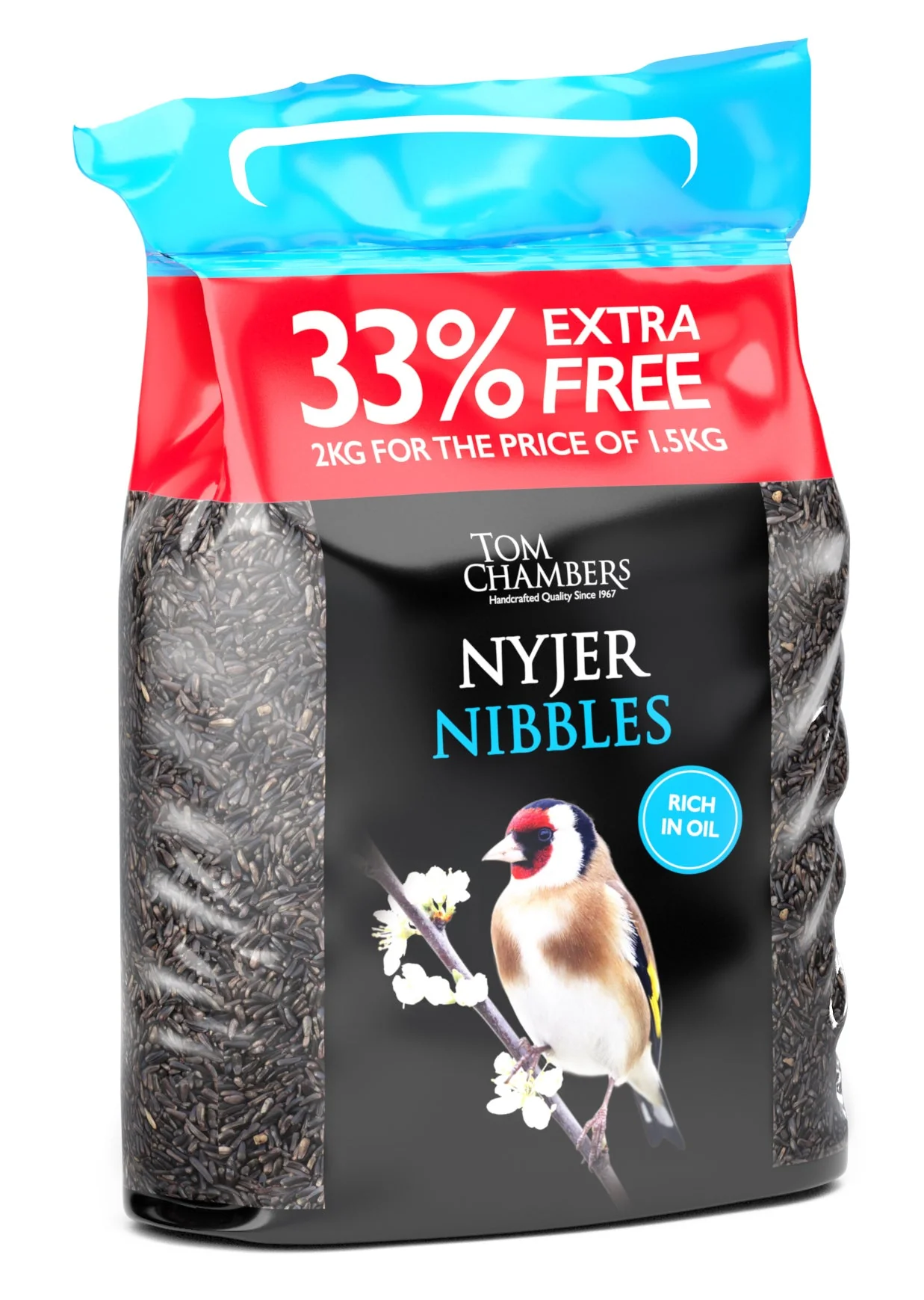 Nyjer Nibbles- 33% FOC – 2kg