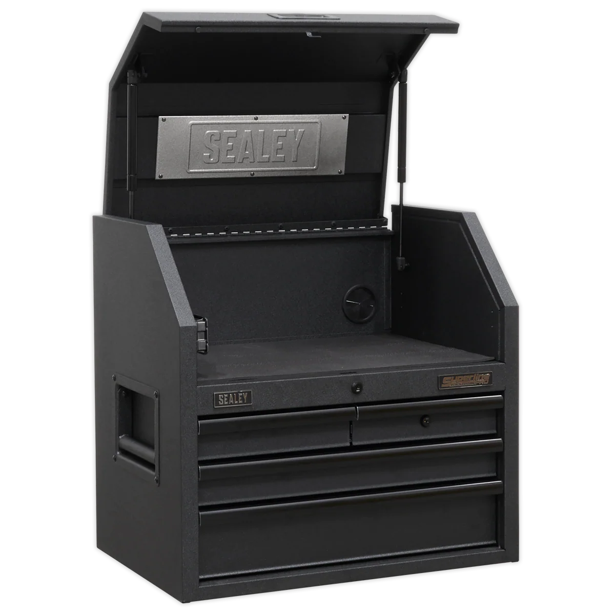 Superline Pro Topchest 4 Drawer 660mm with Soft Close Drawers & Power Strip