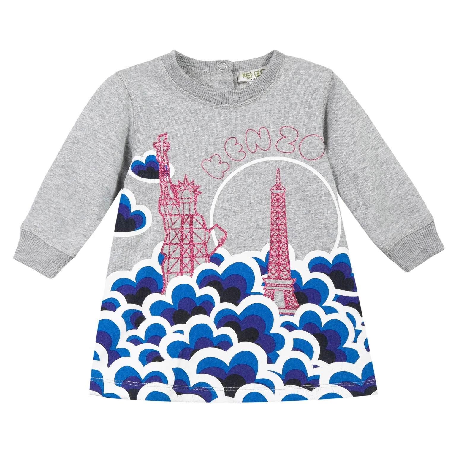 Kenzo Kids Sweatshirt Dress