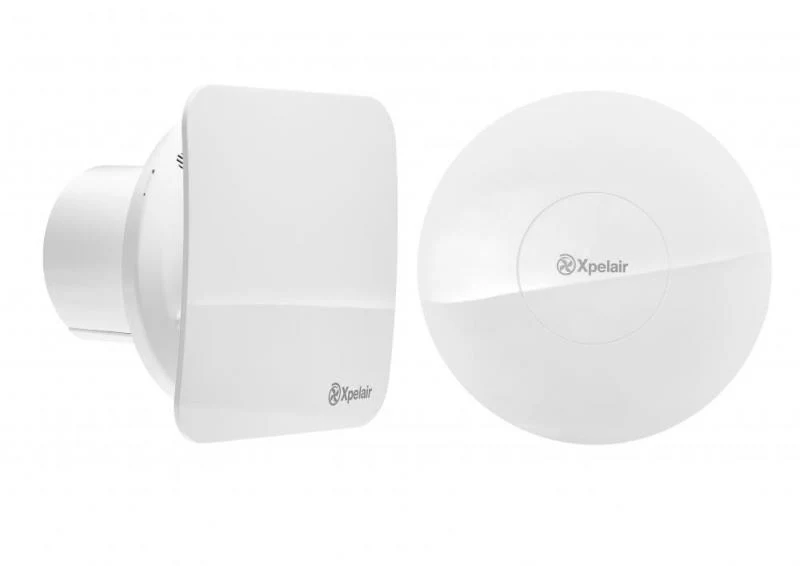 4 Inch Simply SIlent Extractor Fan, Square/Round