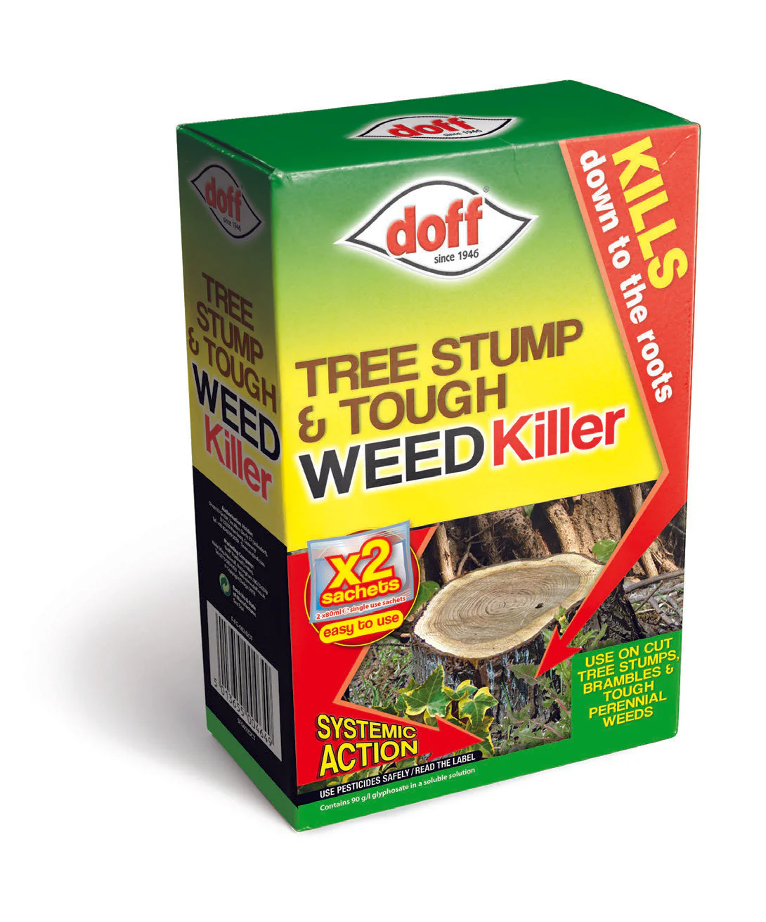Tree Stump & Tough Weedkiller 2 Sachets