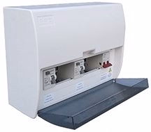 Modular Metal Consumer Unit Board – 14 Module