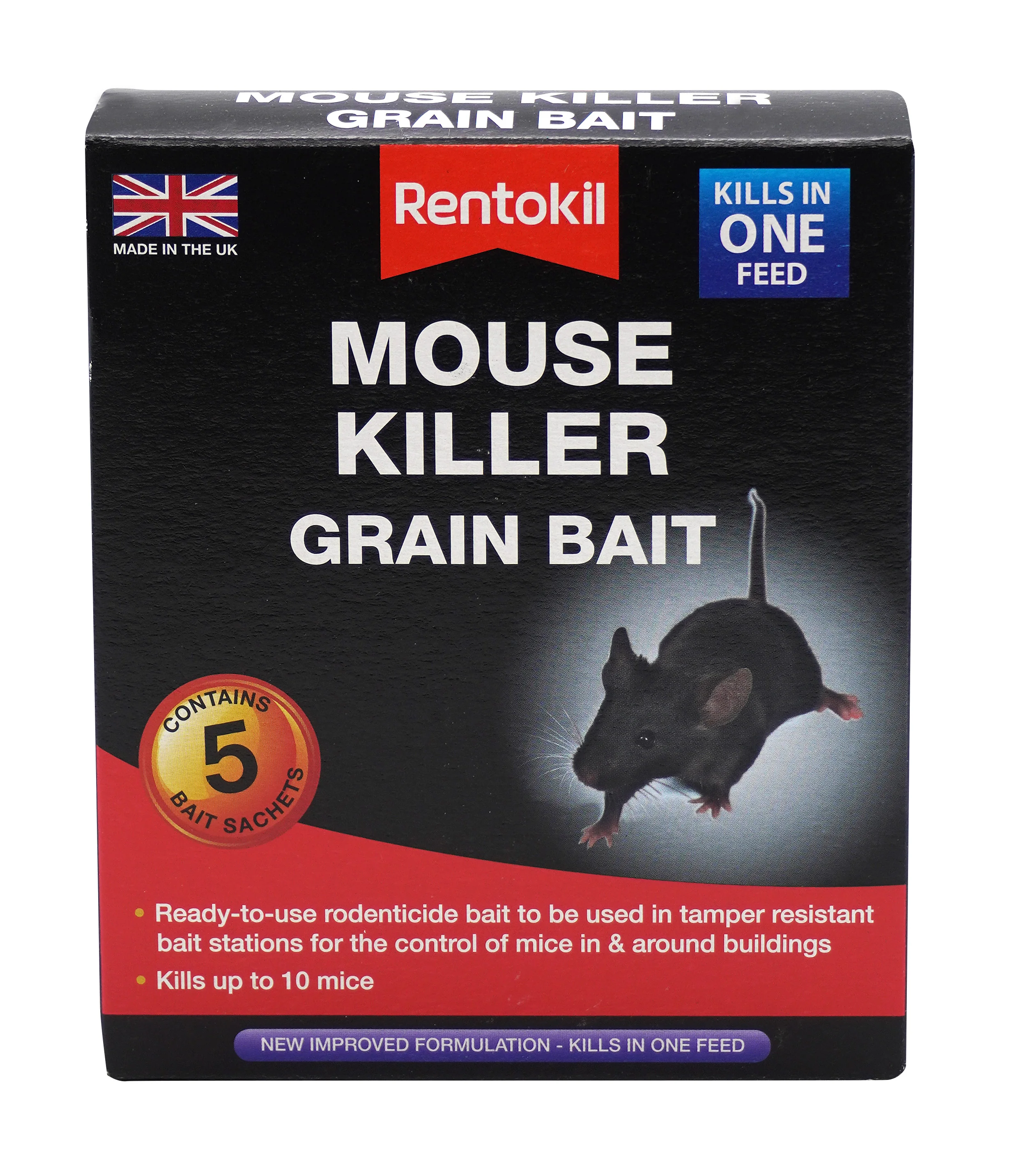 Mouse Killer Grain Bait – 5 Sachet