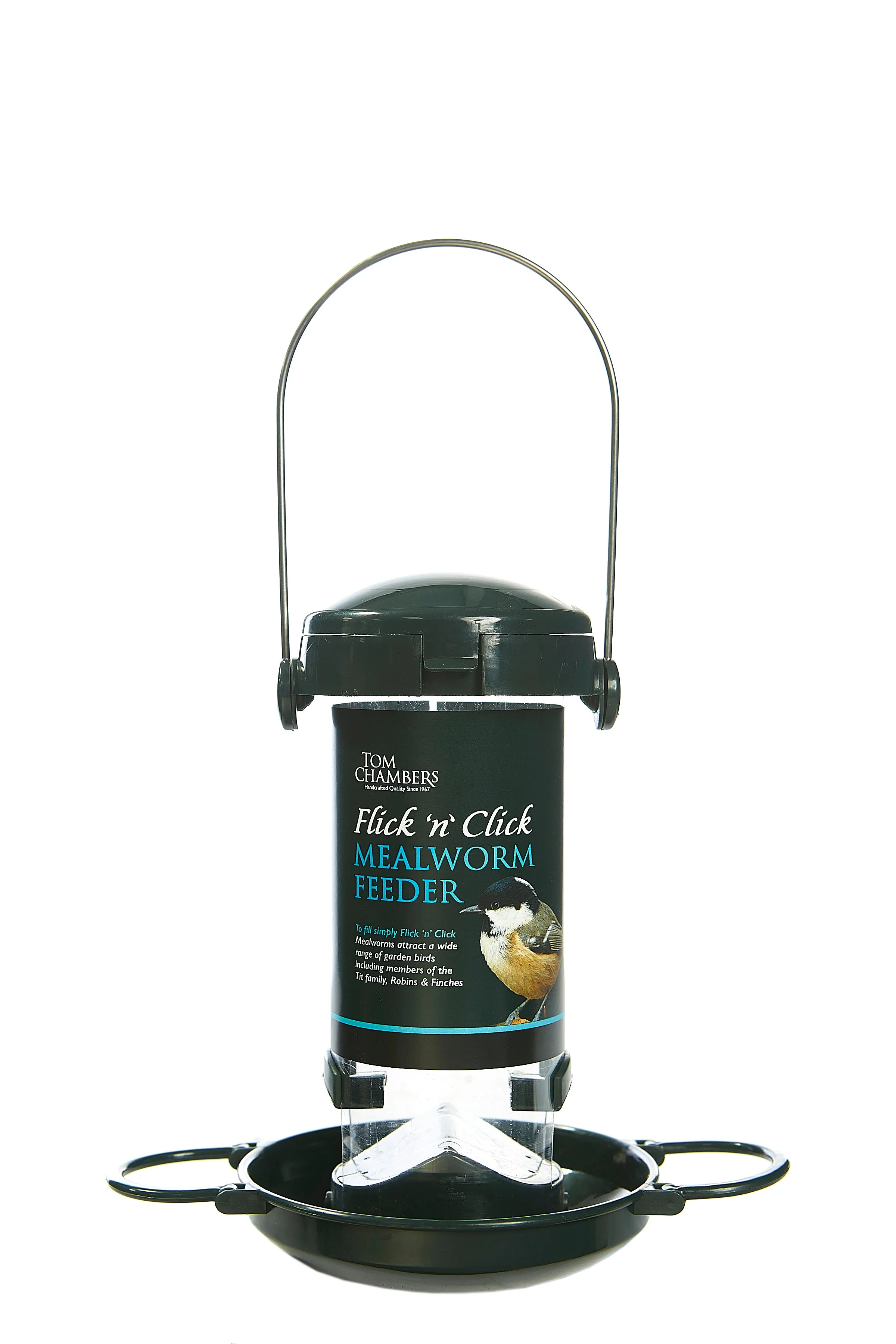 Flick ‘n’ Click Mealworm Feeder