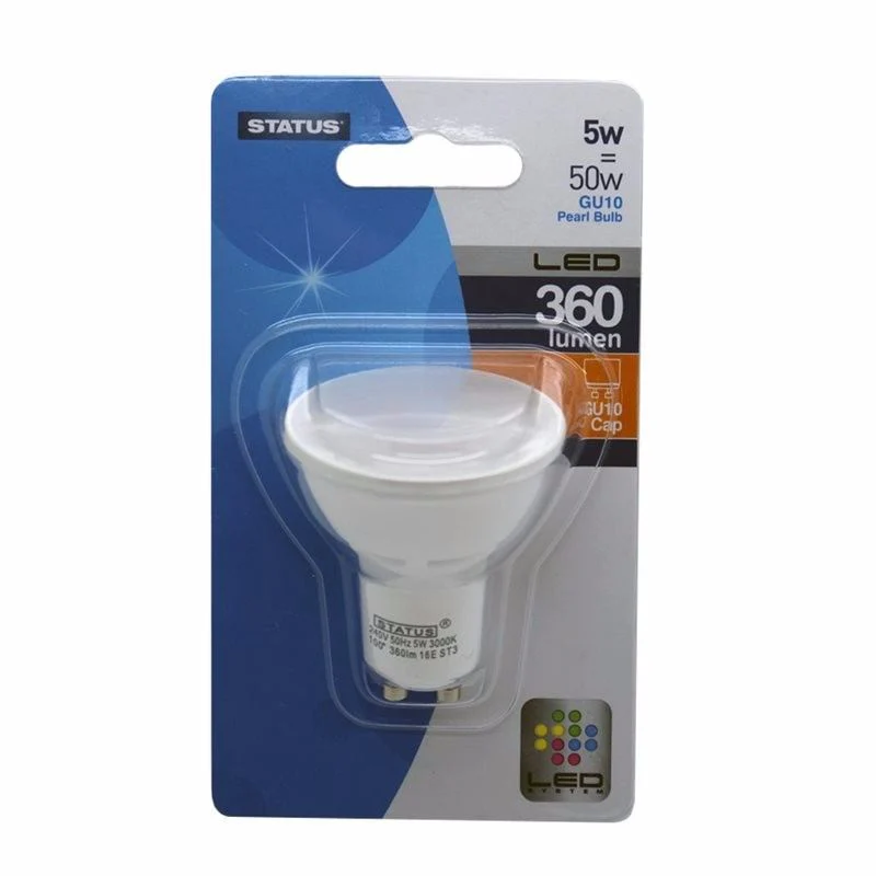 5W LED GU10 Spotlight Bulb – Cool White