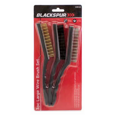 Large Wire Brush Set – 3 Piece