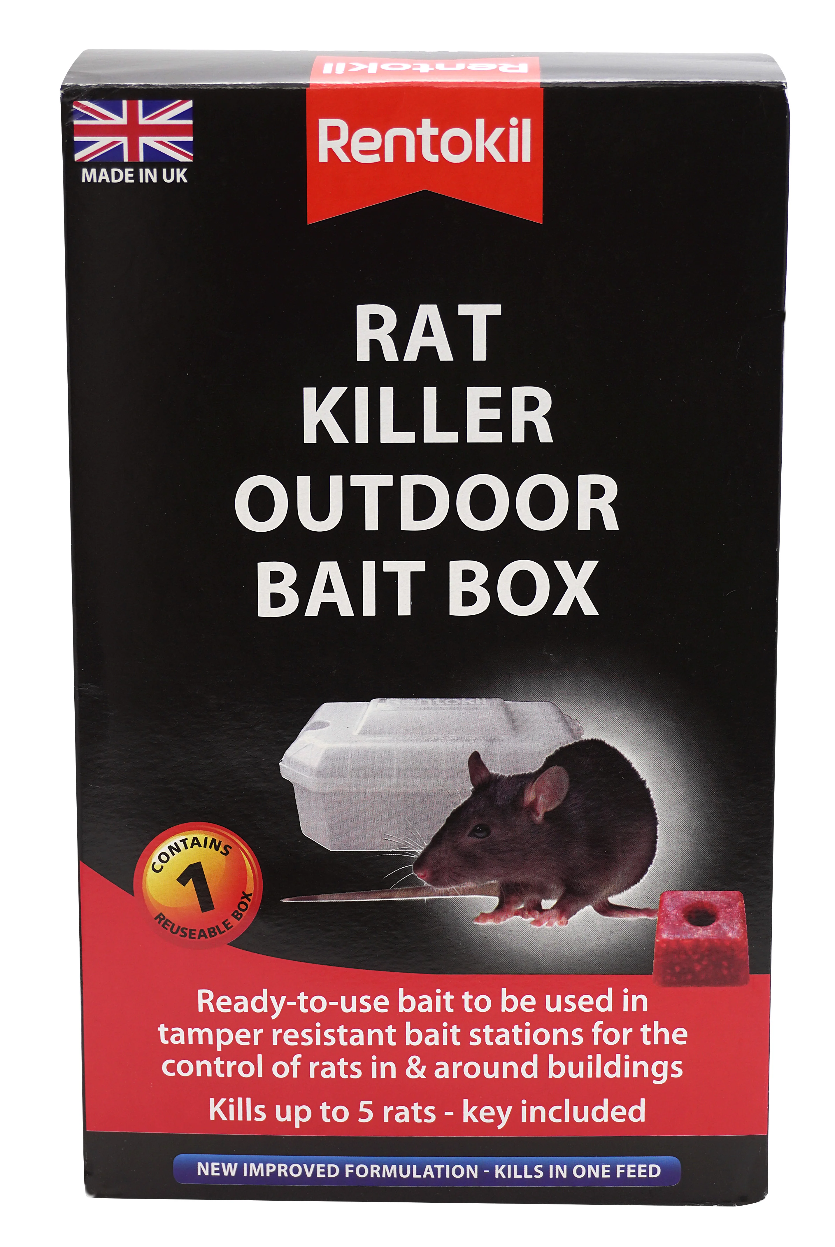 Rat Killer Outdoor Bait Box