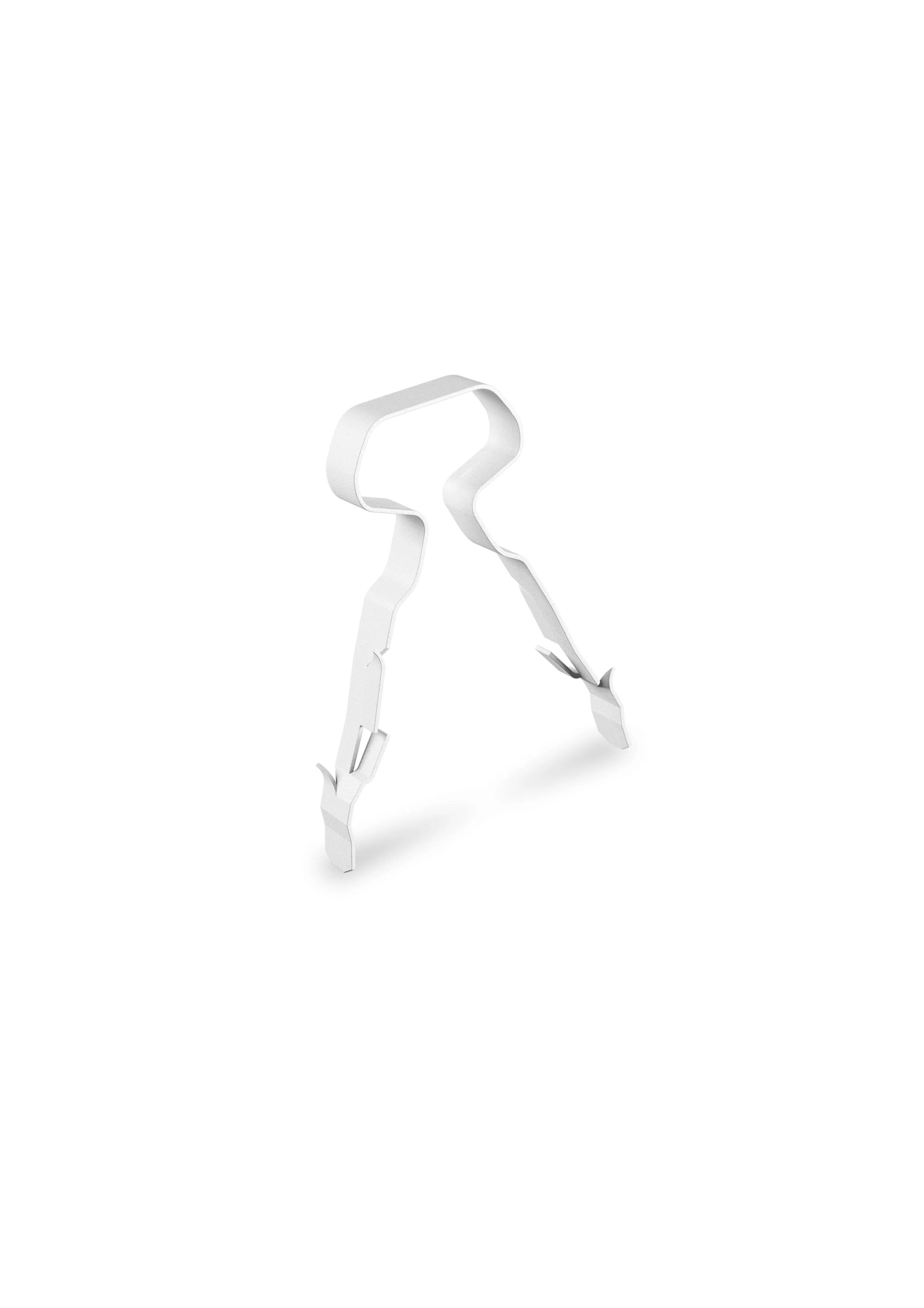 T&E Clip™, White, 2.5mm Twin & Earth Clips, Pack of 100