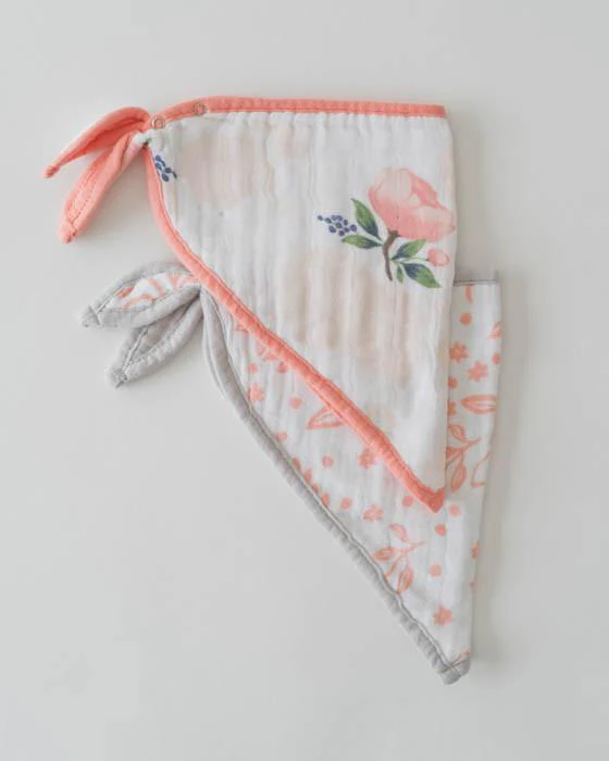Cotton Muslin Bandana Bib 2-pk - Image 2