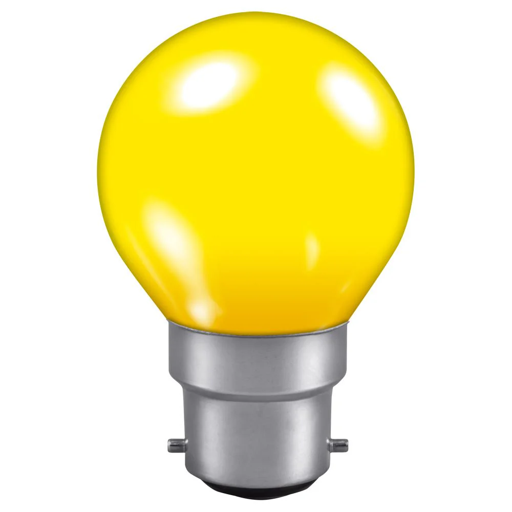Colourglazed Round 15W Yellow BC-B22d